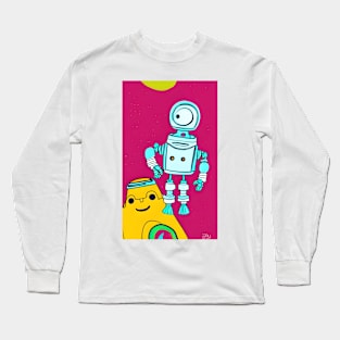 Robot Long Sleeve T-Shirt